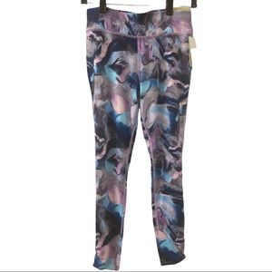 All in Motion Girls Size XL (14/16) Purple Blue Legging Pants